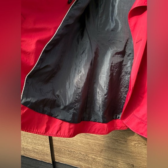 Soia & Kyo Vibrant Red Trench Coat - Picture 6 of 9